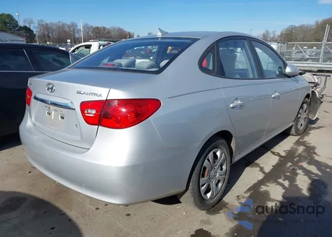 2010 Hyundai Elantra Gls from USA, damaged, VIN KMHDU4AD1AU869839